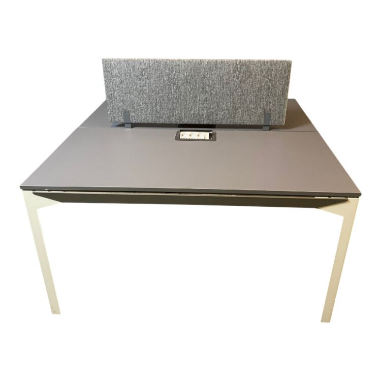 ATOM - SES YALITIMLI DATAPORTLU MDF 2'Lİ WORKSTATİON - 2