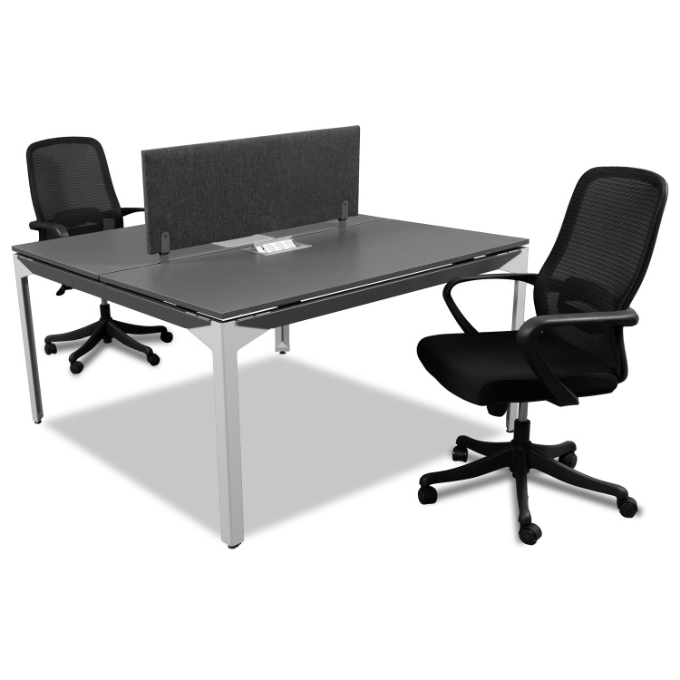 ATOM - SES YALITIMLI DATAPORTLU MDF 2'Lİ WORKSTATİON - 1