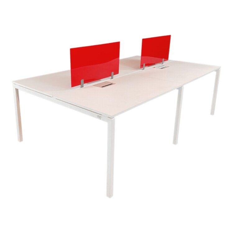 ATOM - SES YALITIMLI DATAPORTLU MDF 4'LÜ ÇOKLU ÇALIŞMA MASASI - 2