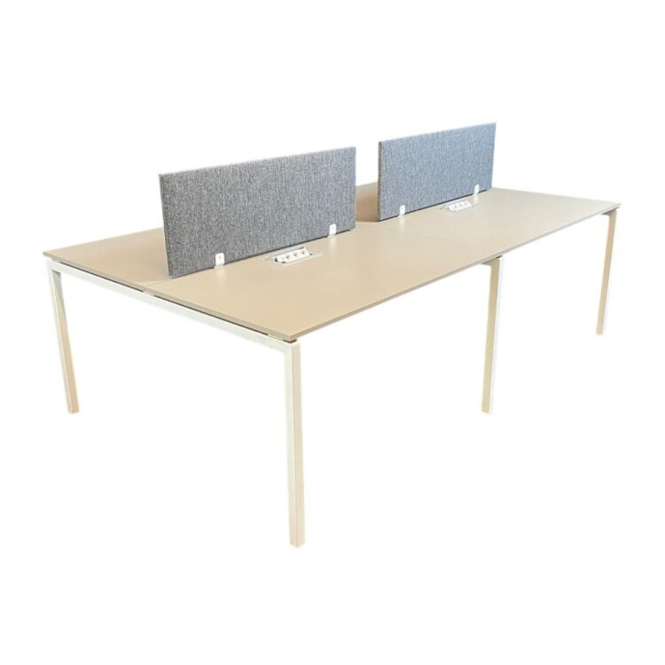 ATOM - SES YALITIMLI DATAPORTLU MDF 4'LÜ ÇOKLU ÇALIŞMA MASASI - 2