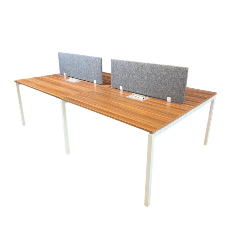 ATOM - SES YALITIMLI DATAPORTLU MDF 4'LÜ ÇOKLU ÇALIŞMA MASASI - 2