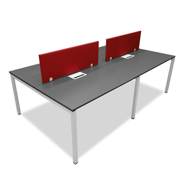 ATOM - SES YALITIMLI DATAPORTLU MDF 4'LÜ ÇOKLU ÇALIŞMA MASASI - 2