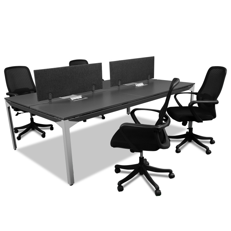 ATOM - SES YALITIMLI DATAPORTLU MDF 4'LÜ WORKSTATİON - 1