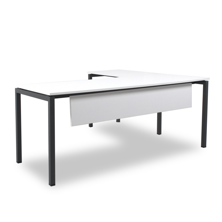 ATOM SMOOTH BEYAZ MDF L ÇALIŞMA MASASI - 2