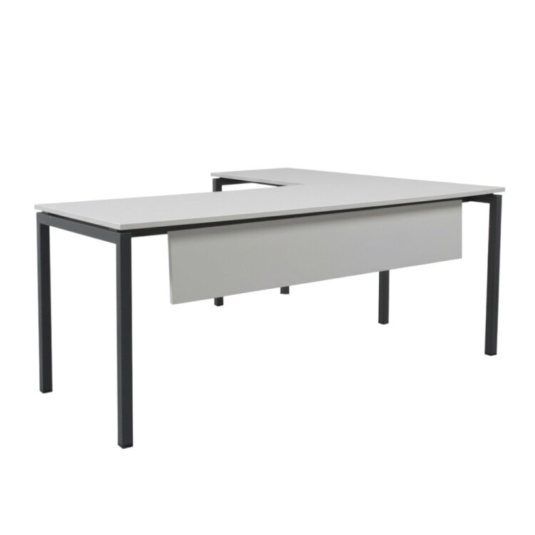 ATOM SMOOTH KÜL GRİ MDF L ÇALIŞMA MASASI - 2