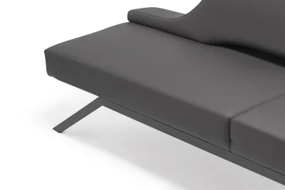 BENTLEY ANTRASİT BEKLEME KANEPESİ - 3