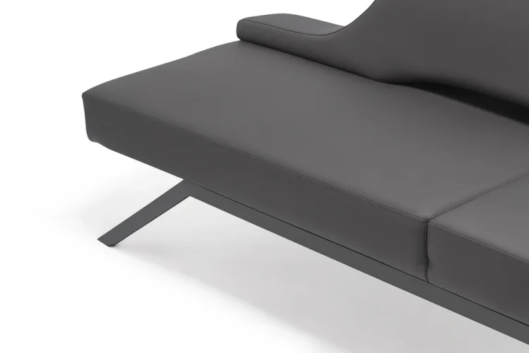 BENTLEY ANTRASİT BEKLEME KANEPESİ - 3