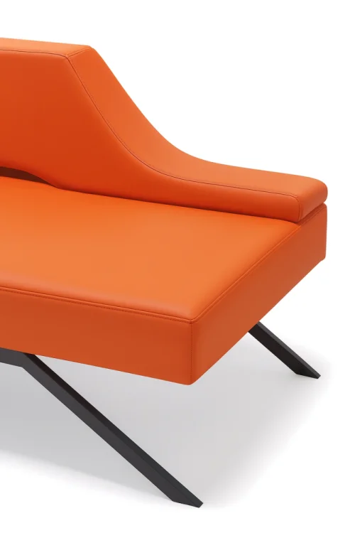 BENTLEY TURUNCU BEKLEME KANEPESİ - 3