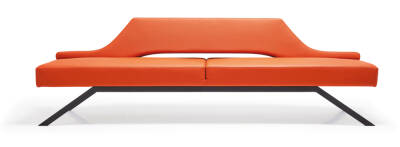 BENTLEY TURUNCU BEKLEME KANEPESİ - 1