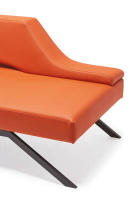 BENTLEY TURUNCU BEKLEME KANEPESİ - 5