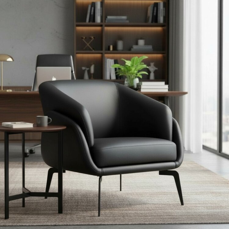 BETTY SİYAH TEKLİ KOLTUK - 1