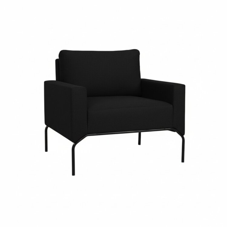 BON SİYAH TEKLİ BERJER KOLTUK - 3