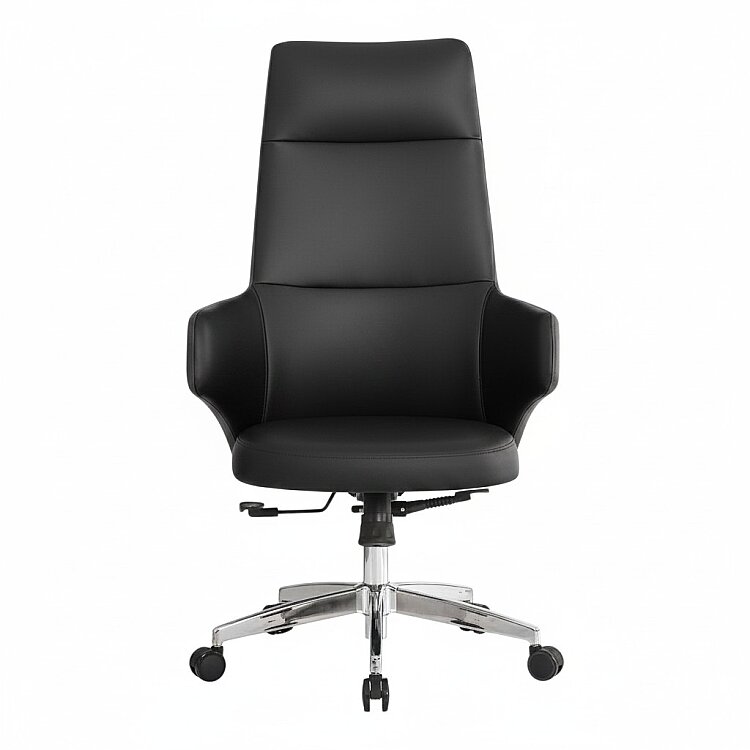 BOSS SİYAH DERİ YÖNETİCİ MAKAM KOLTUĞU - 1