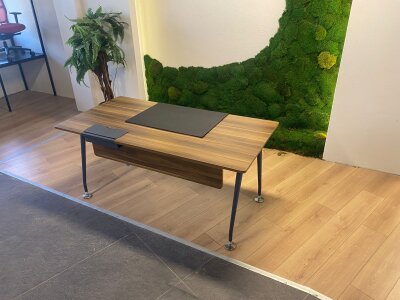 BÜROSİT DATAPORTLU KAHVERENGİ ÇALIŞMA MASASI VE DOLAP (1 YIL GARANTİ) - 4