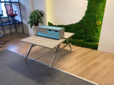 BÜROTİME MASAÜSTÜ DOLAPLI 2 KİŞİLİK WORKSTATİON (1 YIL GARANTİ) - 3