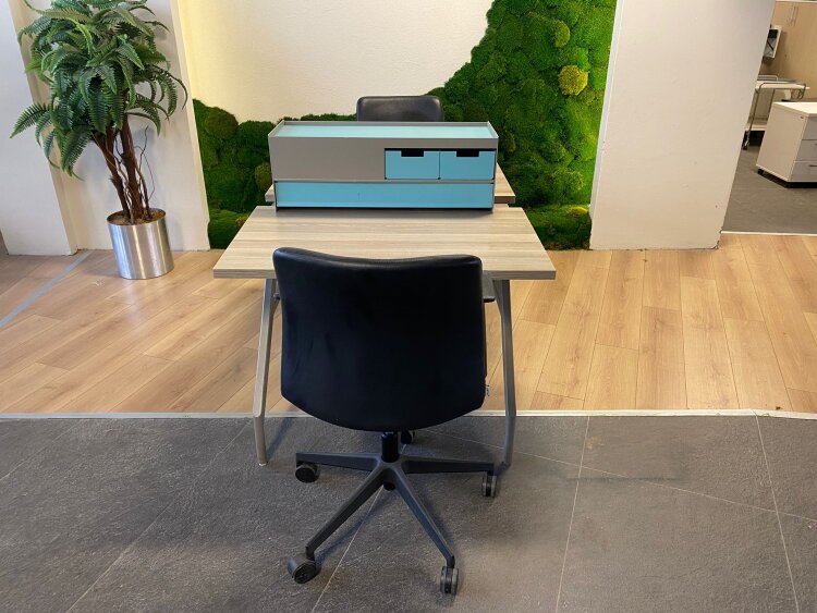 BÜROTİME MASAÜSTÜ DOLAPLI 2 KİŞİLİK WORKSTATİON (1 YIL GARANTİ) - 4