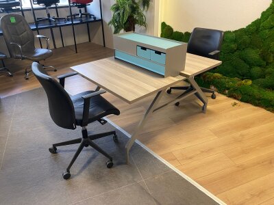 BÜROTİME MASAÜSTÜ DOLAPLI 2 KİŞİLİK WORKSTATİON (1 YIL GARANTİ) - 5