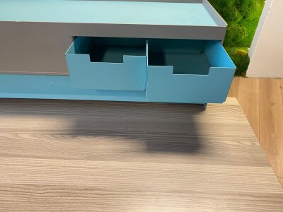 BÜROTİME MASAÜSTÜ DOLAPLI 2 KİŞİLİK WORKSTATİON (1 YIL GARANTİ) - 6