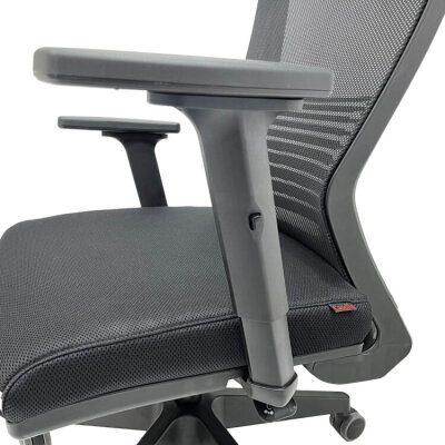 CASELLA TİFFANY SİYAH YÖNETİCİ ÇALIŞMA KOLTUĞU - 3