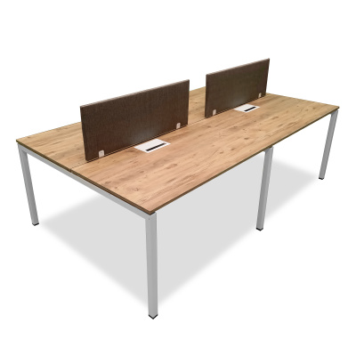 SES YALITIMLI DATAPORTLU 4'LÜ WORKSTATİON - ATOM OFİS