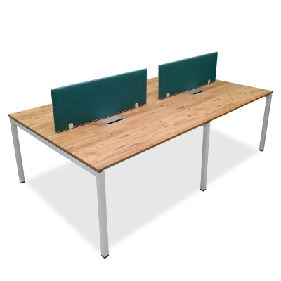 SES YALITIMLI DATAPORTLU 4'LÜ WORKSTATİON - ATOM OFİS