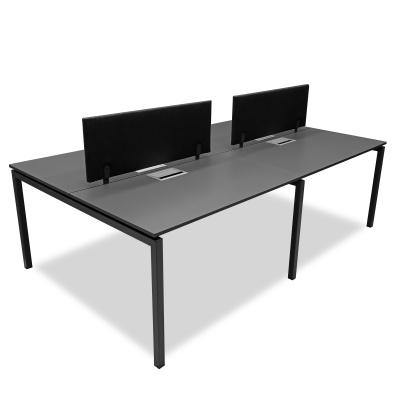 SES YALITIMLI DATAPORTLU 4'LÜ WORKSTATİON - ATOM OFİS