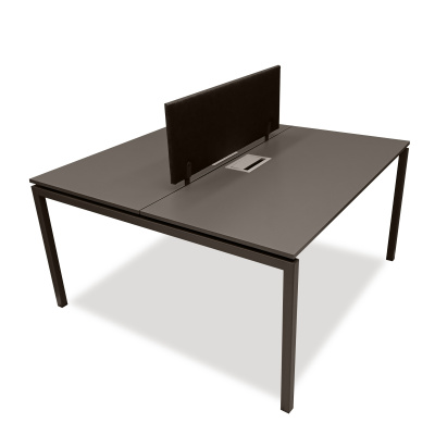 SES YALITIMLI DATAPORTLU 2'Lİ WORKSTATİON - ATOM OFİS