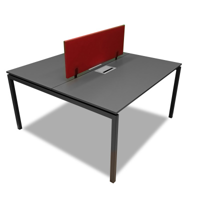 SES YALITIMLI DATAPORTLU 2'Lİ WORKSTATİON - ATOM OFİS