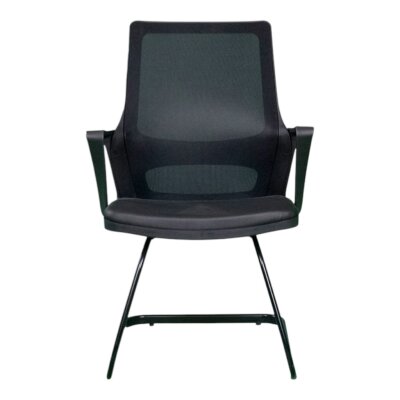 DONNA SİYAH DERİ MİSAFİR BEKLEME KOLTUĞU 