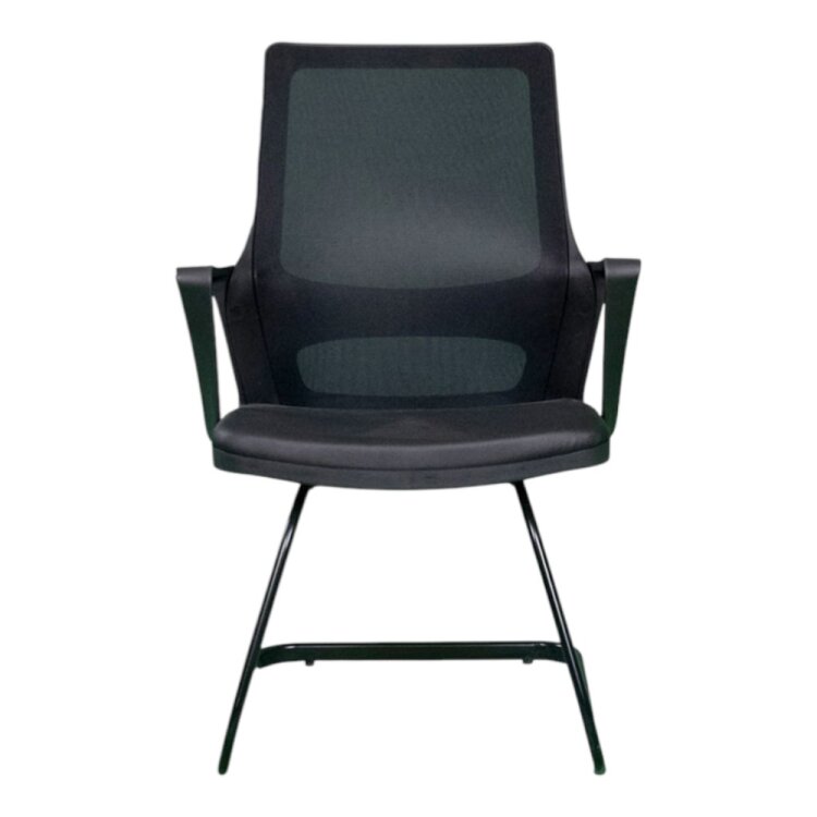 DONNA SİYAH DERİ MİSAFİR BEKLEME KOLTUĞU - 1