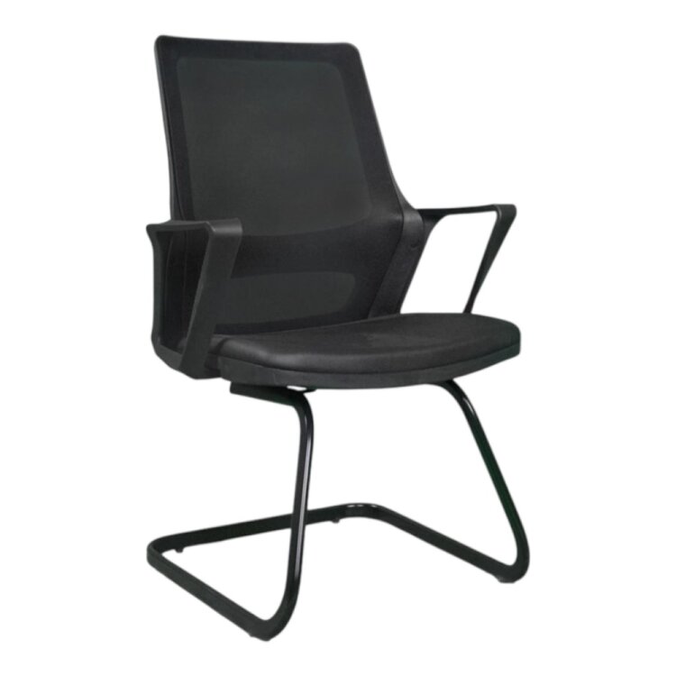 DONNA SİYAH DERİ MİSAFİR BEKLEME KOLTUĞU - 2