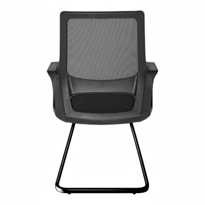 DONNA SİYAH KUMAŞ MİSAFİR BEKLEME KOLTUĞU - 3