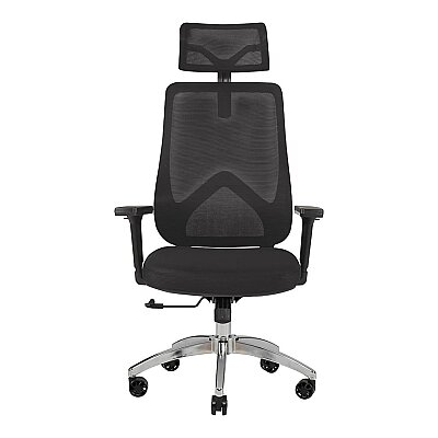 DRAGON 2D SİYAH FİLELİ YÖNETİCİ KOLTUĞU - ATOM OFİS