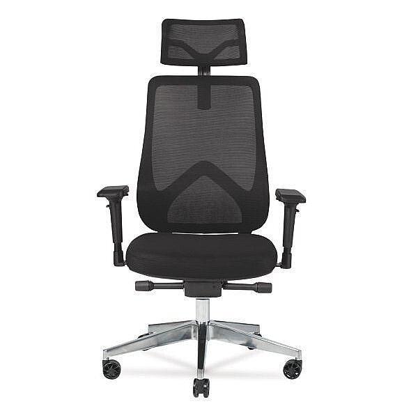 DRAGON 4D SİYAH FİLELİ YÖNETİCİ KOLTUĞU - 1