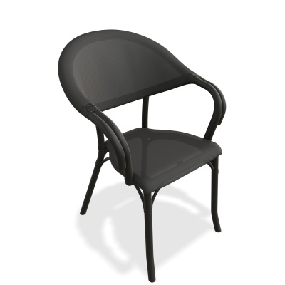 FLASH-N SİYAH RENK FİLELİ KOLTUK - TİLİA (1)