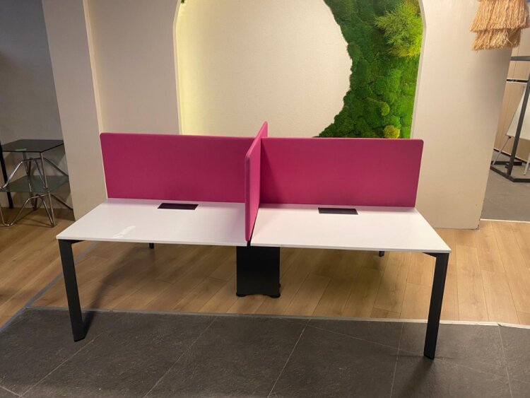 İTHAL 4 KİŞİLİK DATAPORTLU ÇALIŞMA MASASI (1 YIL GARANTİ) - 1