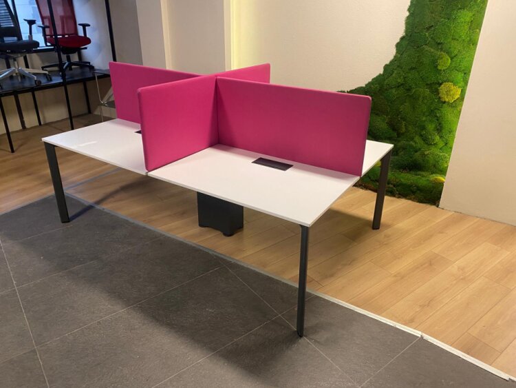 İTHAL 4 KİŞİLİK DATAPORTLU ÇALIŞMA MASASI (1 YIL GARANTİ) - 2