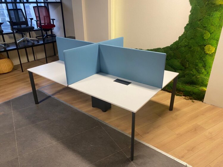 İTHAL 4 KİŞİLİK DATAPORTLU ÇALIŞMA MASASI (1 YIL GARANTİ) - 7