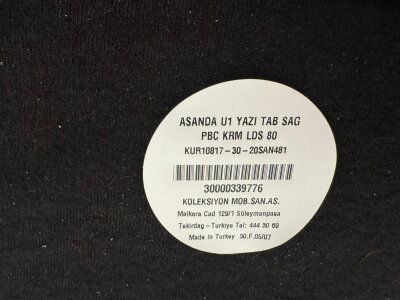 KOLEKSİYON ASANDA DERS SANDALYESİ (1 YIL GARANTİ) - 6
