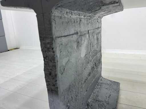 SERAMİK TOPLANTI MASASI BETON AYAKLI - 8