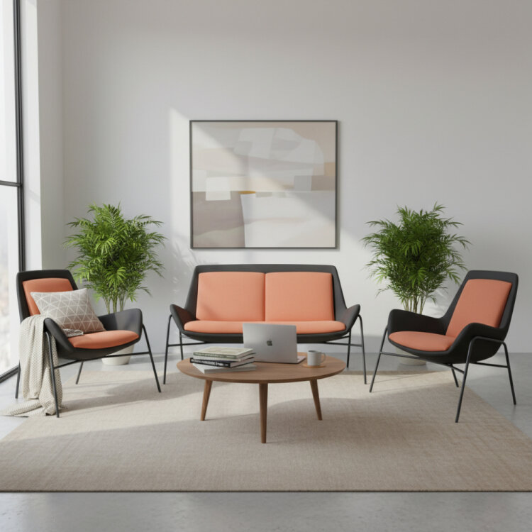 MARS 3'LÜ OTURMA GRUBU TAKIMI - SOMON GRİ - 1