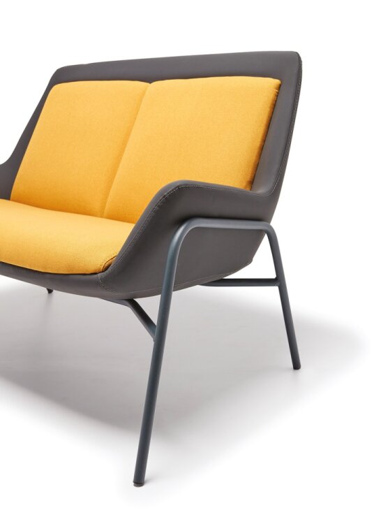 MARS İKİLİ KANEPE - SARI GRİ - 2