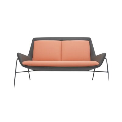 MARS İKİLİ KANEPE - SOMON GRİ - ATOM OFİS (1)