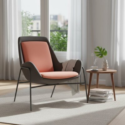 MARS TEKLİ BERJER KOLTUK - SOMON GRİ - NERR