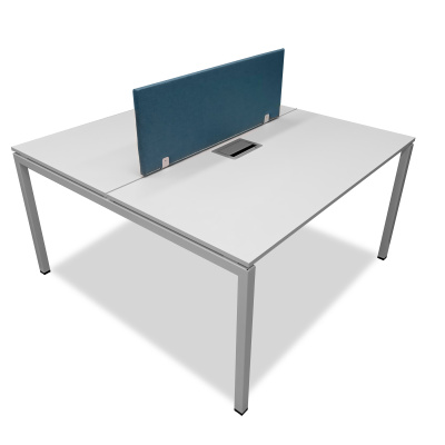 SES YALITIMLI DATAPORTLU 2'Lİ WORKSTATİON - ATOM OFİS