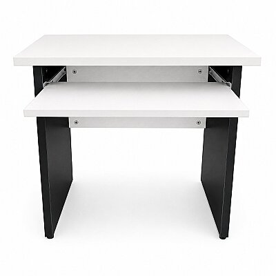 ATOM MEKOM BEYAZ ÇALIŞMA MASASI TAKIMI - 140 CM - 4
