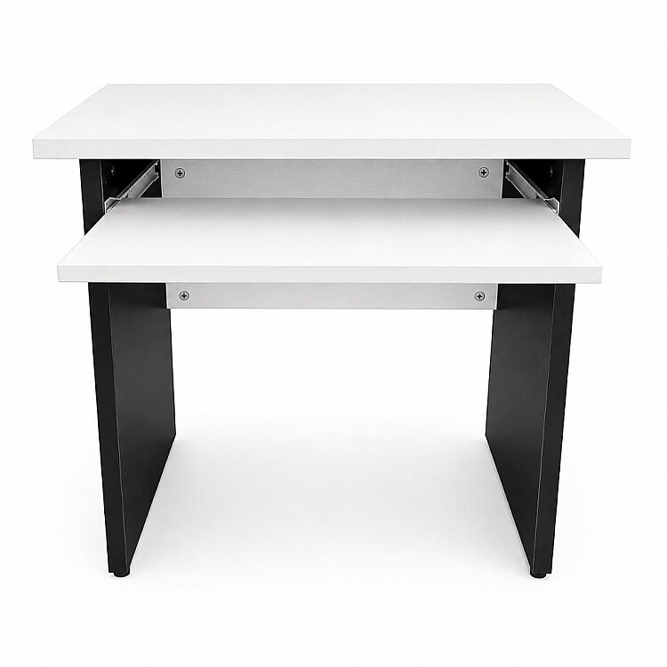 ATOM MEKOM BEYAZ ÇALIŞMA MASASI TAKIMI - 140 CM - 4