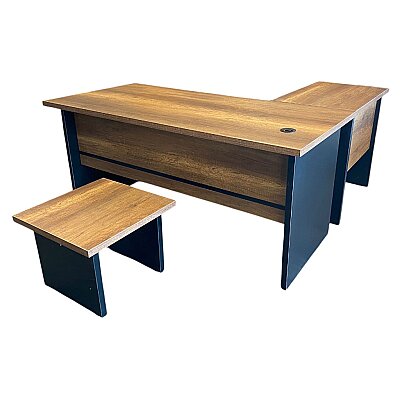 ATOM MEKOM KESONLU L ÇALIŞMA MASASI TAKIMI (SEHPA + ETAJER) - 3