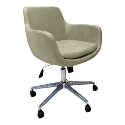 MELİK KREM DERİ ÇALIŞMA & TOPLANTI KOLTUĞU - ATOM OFİS (1)