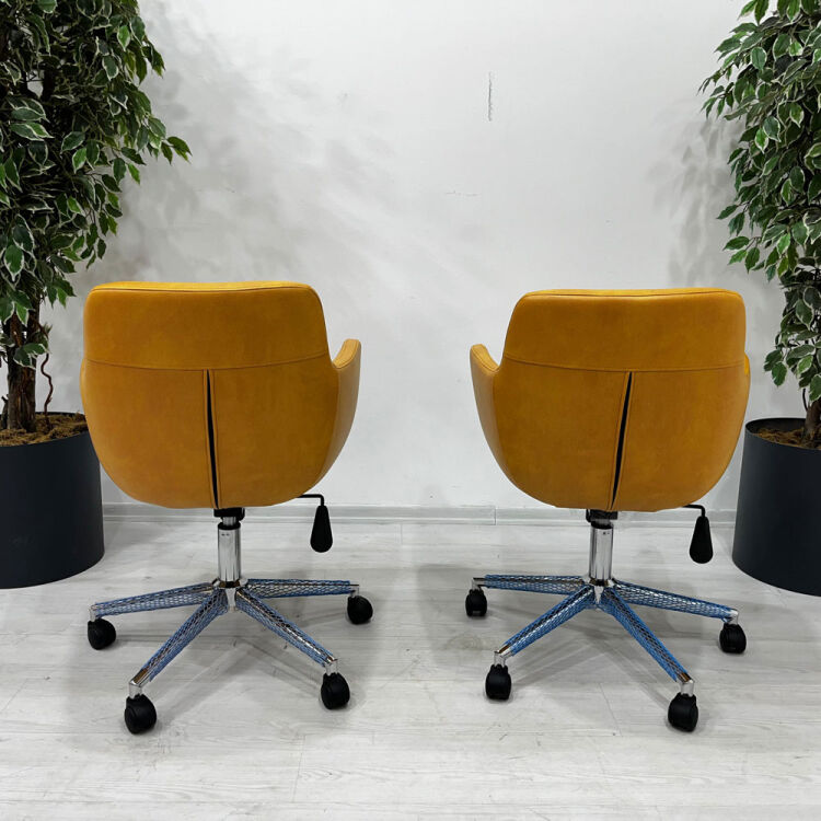 MELİK SARI DERİ ÇALIŞMA & TOPLANTI KOLTUĞU - 6